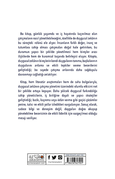ÇATIŞMA YÖNETİMİ VE DUYGUSAL ZEKÂ