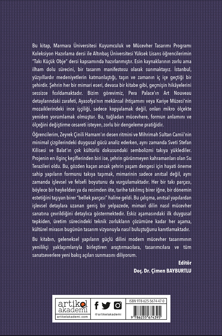 Mücevher Tasarımı ve Kuyumculuk - II