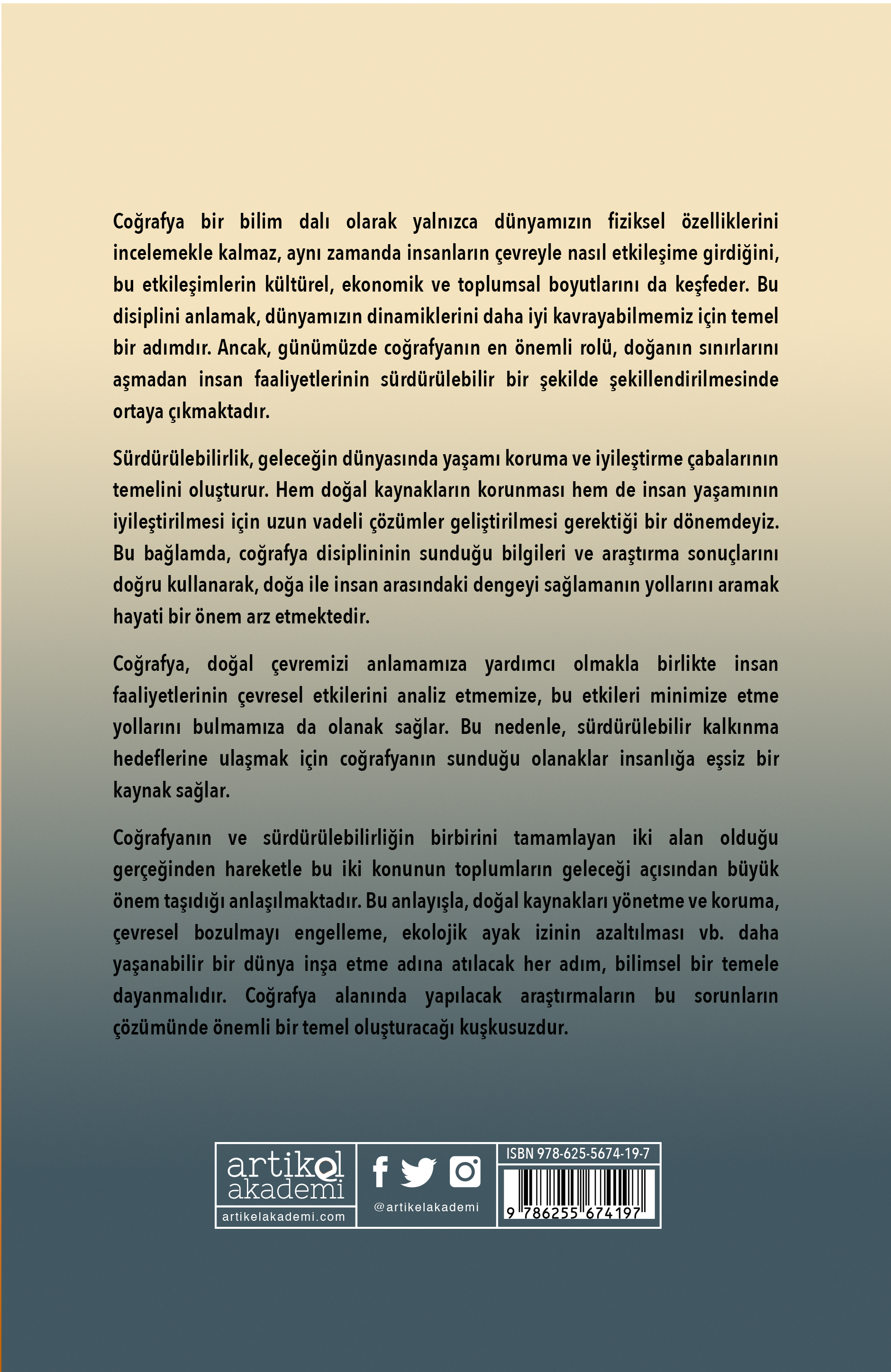 Coğrafya Alanında Akademik Çalışmalar-II (2025)