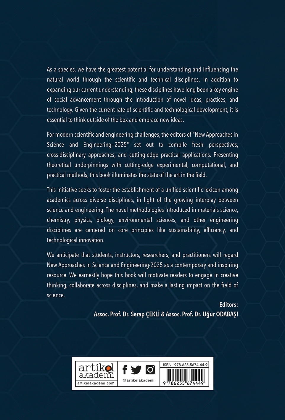 New Approaches in Science and Engineering 2025