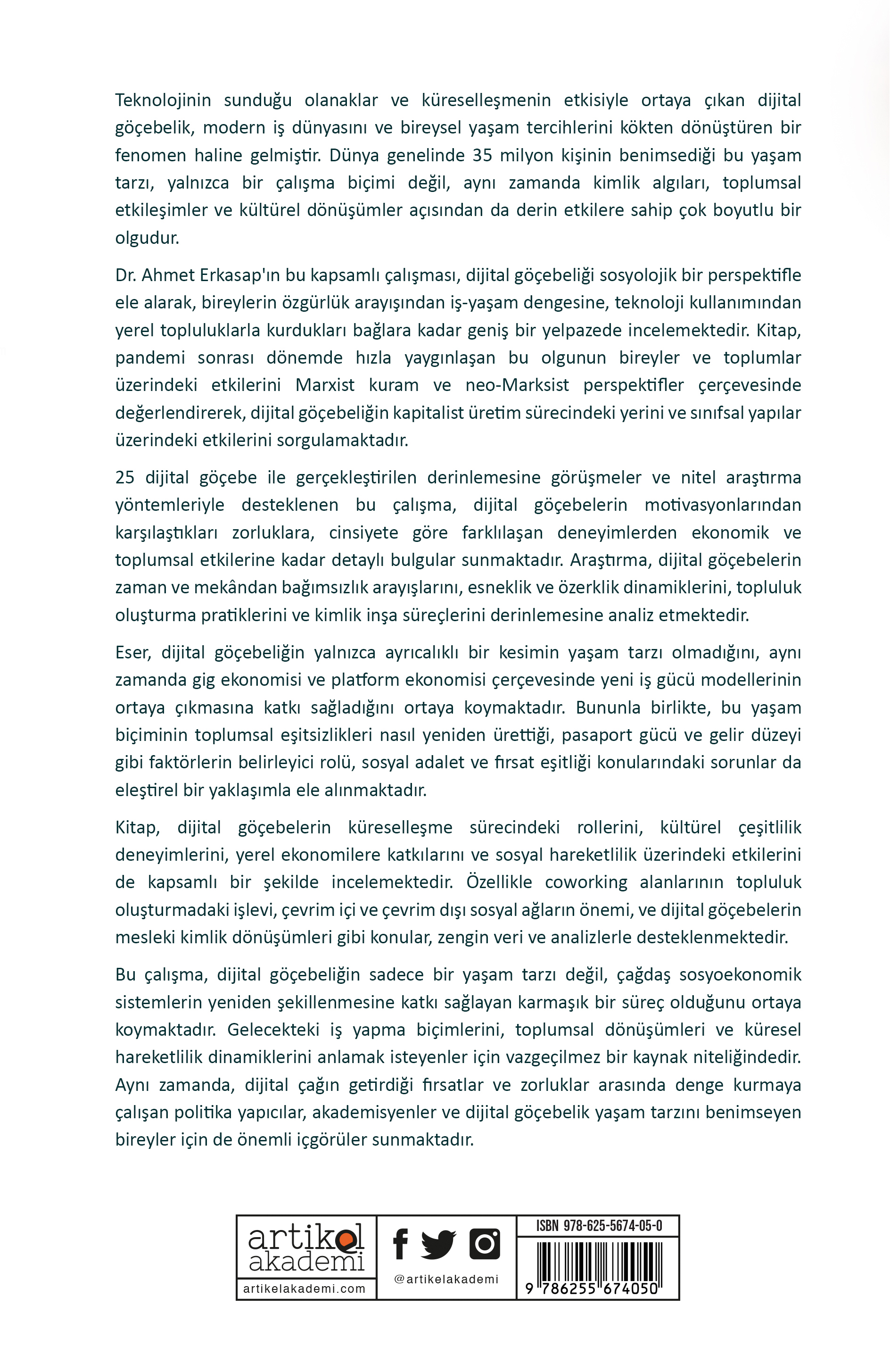 YENİ BİR İŞGÜCÜ VE YENİ BİR YAŞAM TARZI OLARAK DİJİTAL GÖÇEBELİK